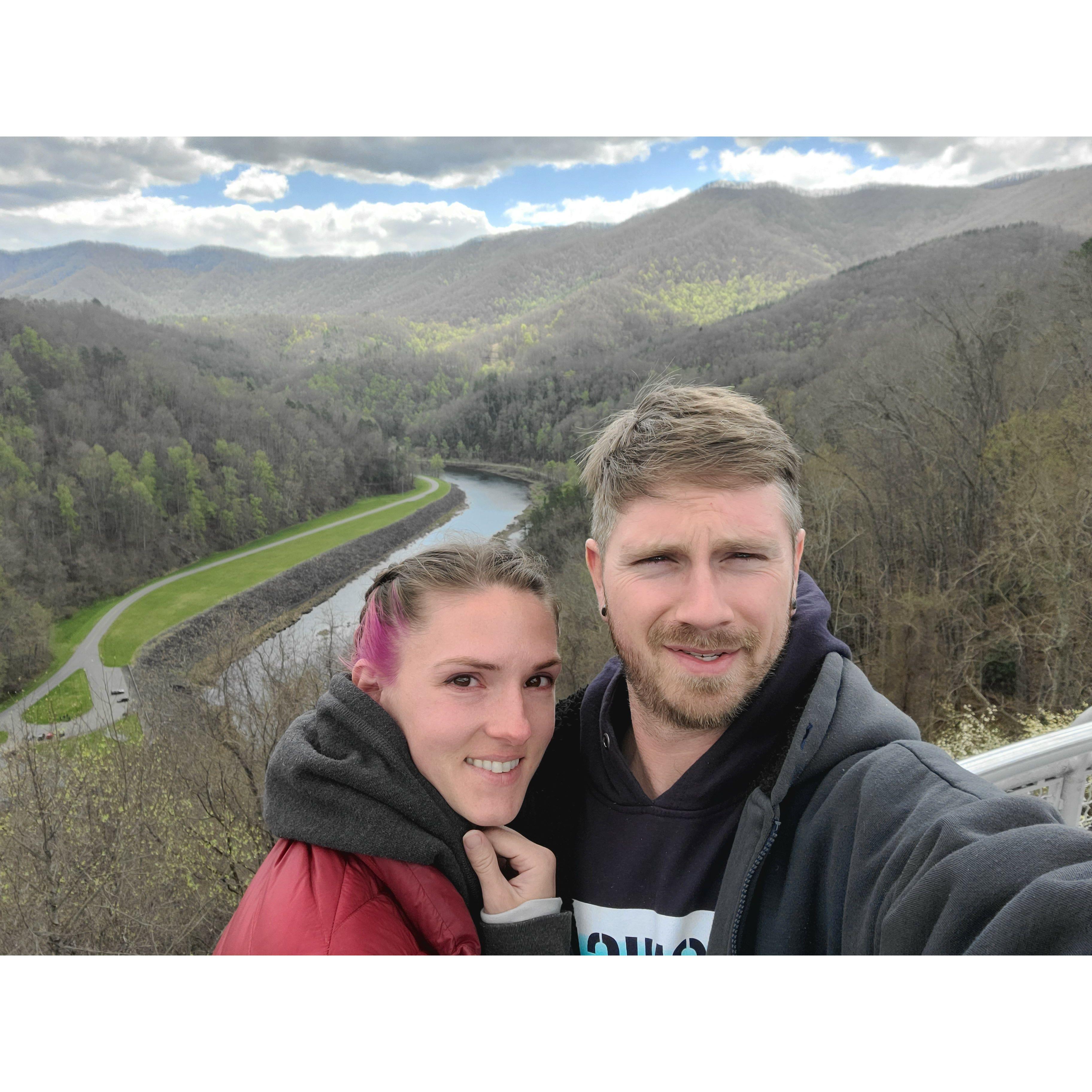Fontana Dam NC, at Wookies