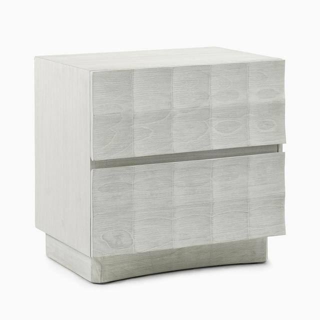  Luisa (25") Storage Nightstand, Winter Wood, Set of 2