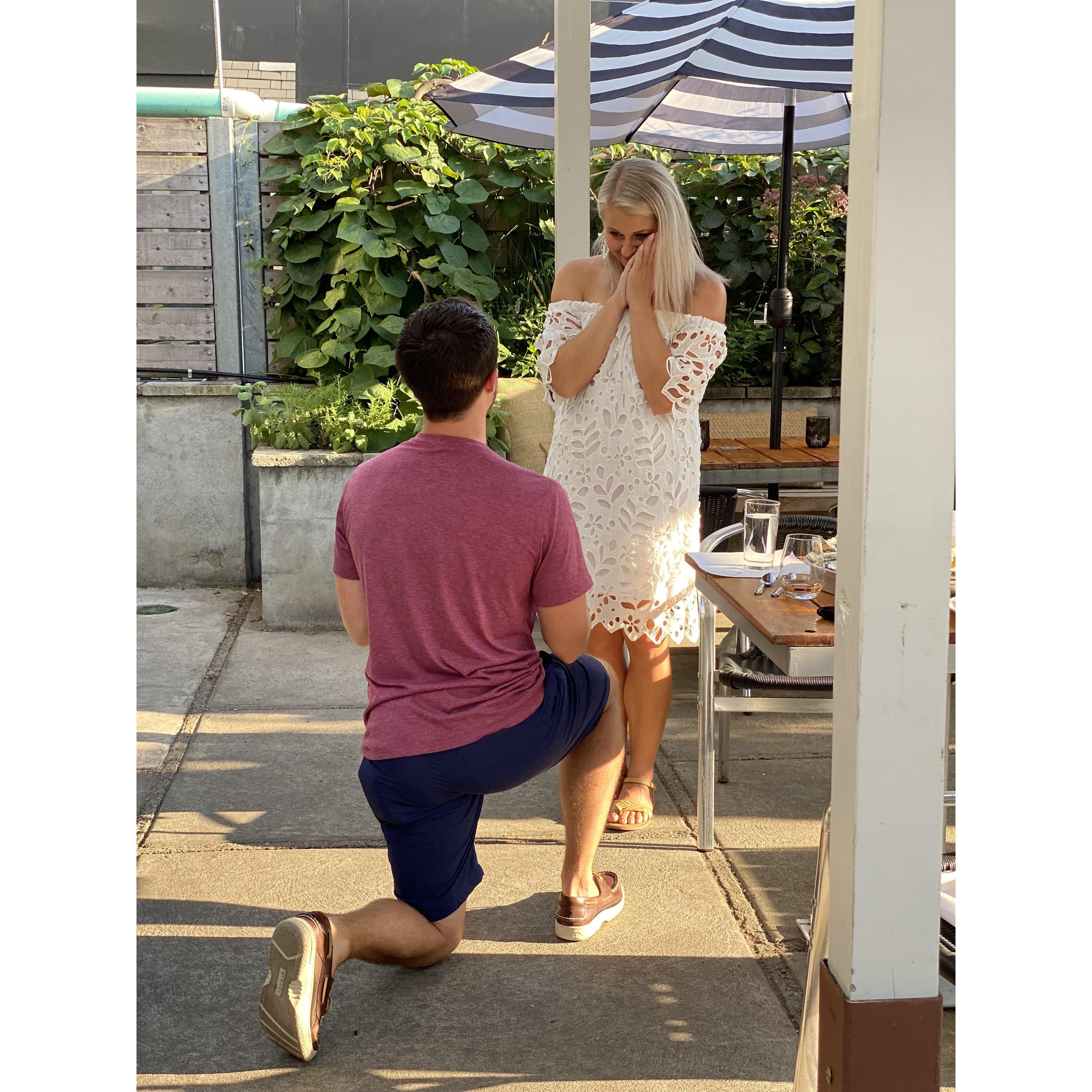Our engagement at Kensington Quarters (7/30/21)