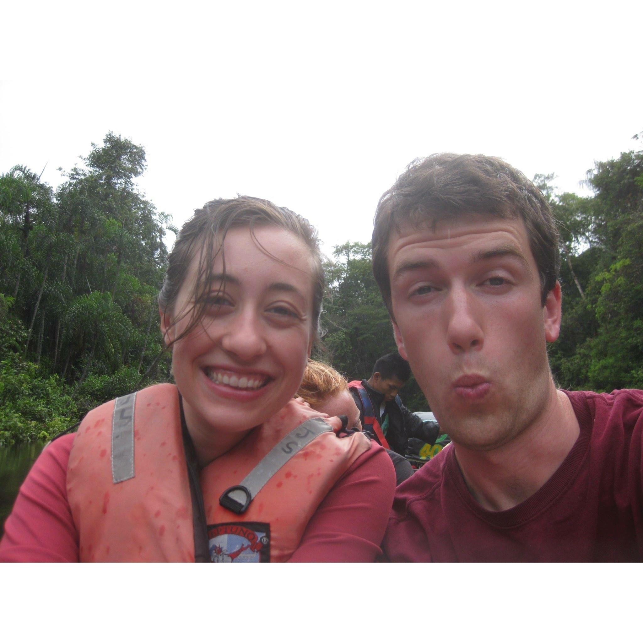 Learning how a rainforest gets its name in Ecuador, 2015