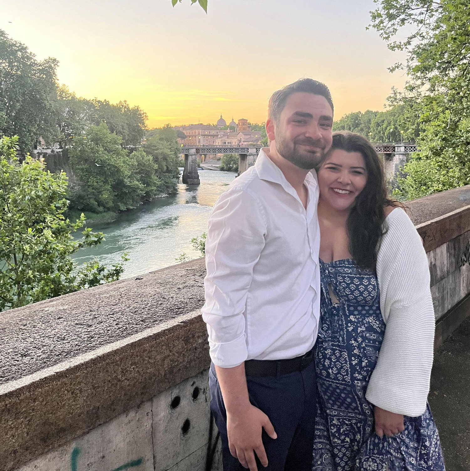 Minutes before Kyle proposed, May 11, 2024