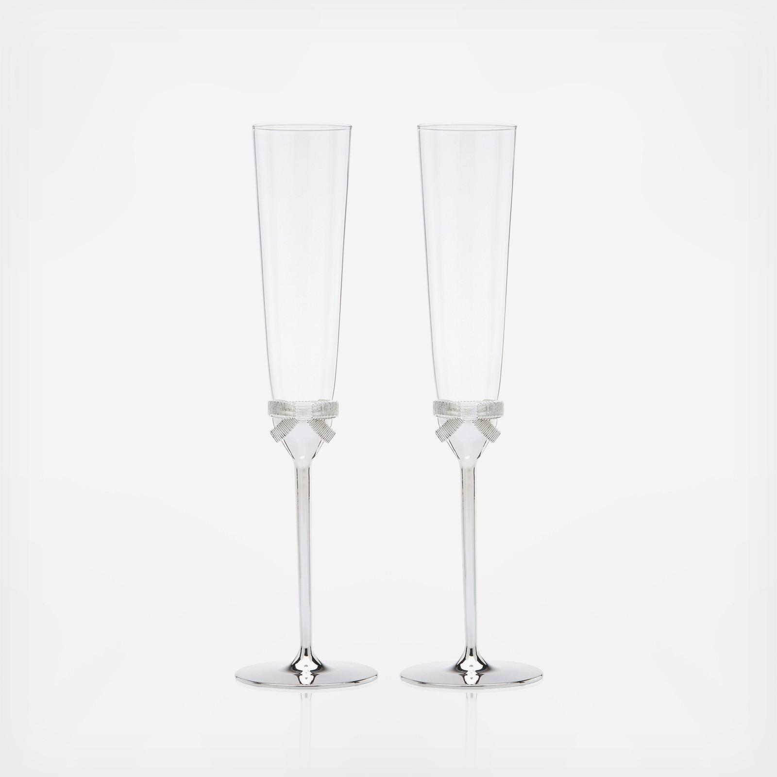 kate spade new york, Grace Avenue Champagne Toasting Flute Pair - Zola