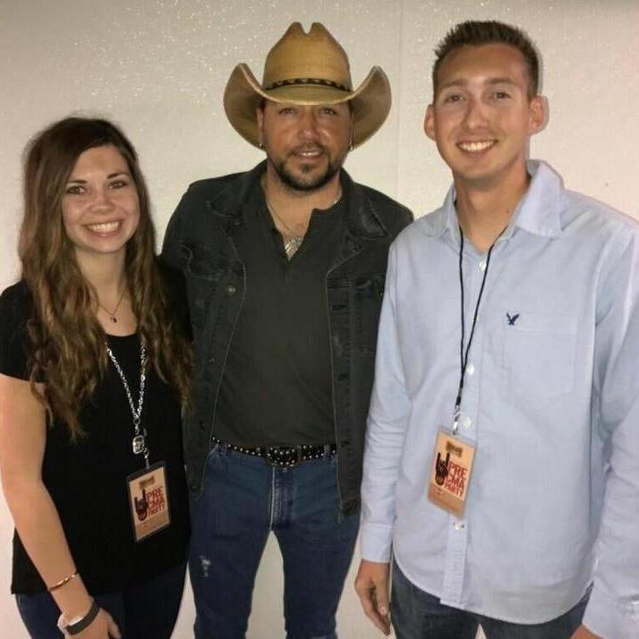 With Jason Aldean at the Pre-CMA Party in Nashville! 2016