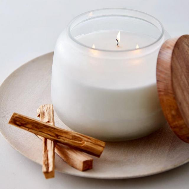 Tranquil Collection Scented Lidded Candle – Amber & Vanilla