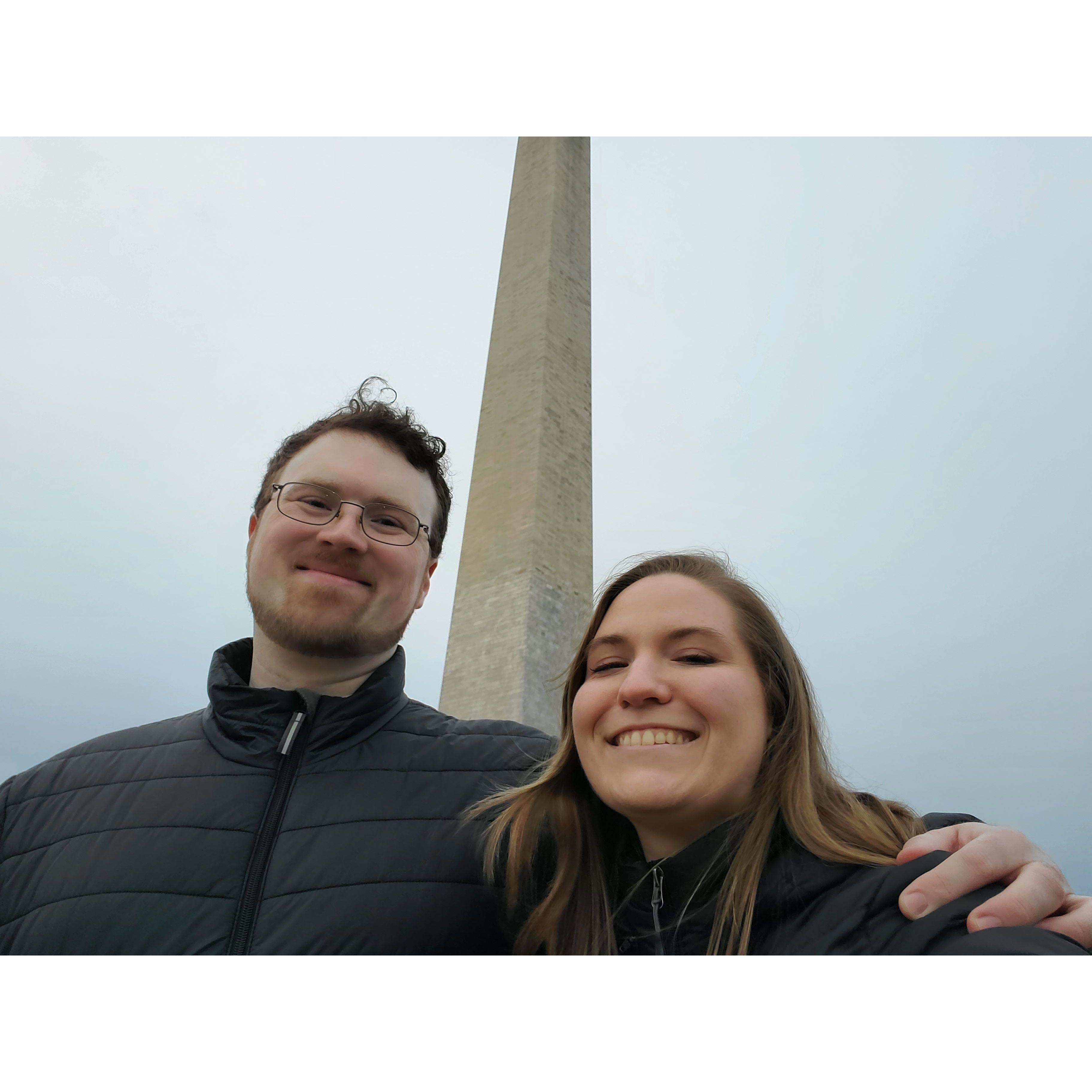Our first trip together to DC