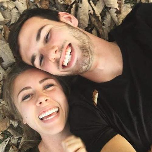 Visiting Brown County. One of my favorite photos because I wanted to get a picture of us and Jordan was like "I'll go lay in the leaves with you to take some pictures". So stinkin' cute.