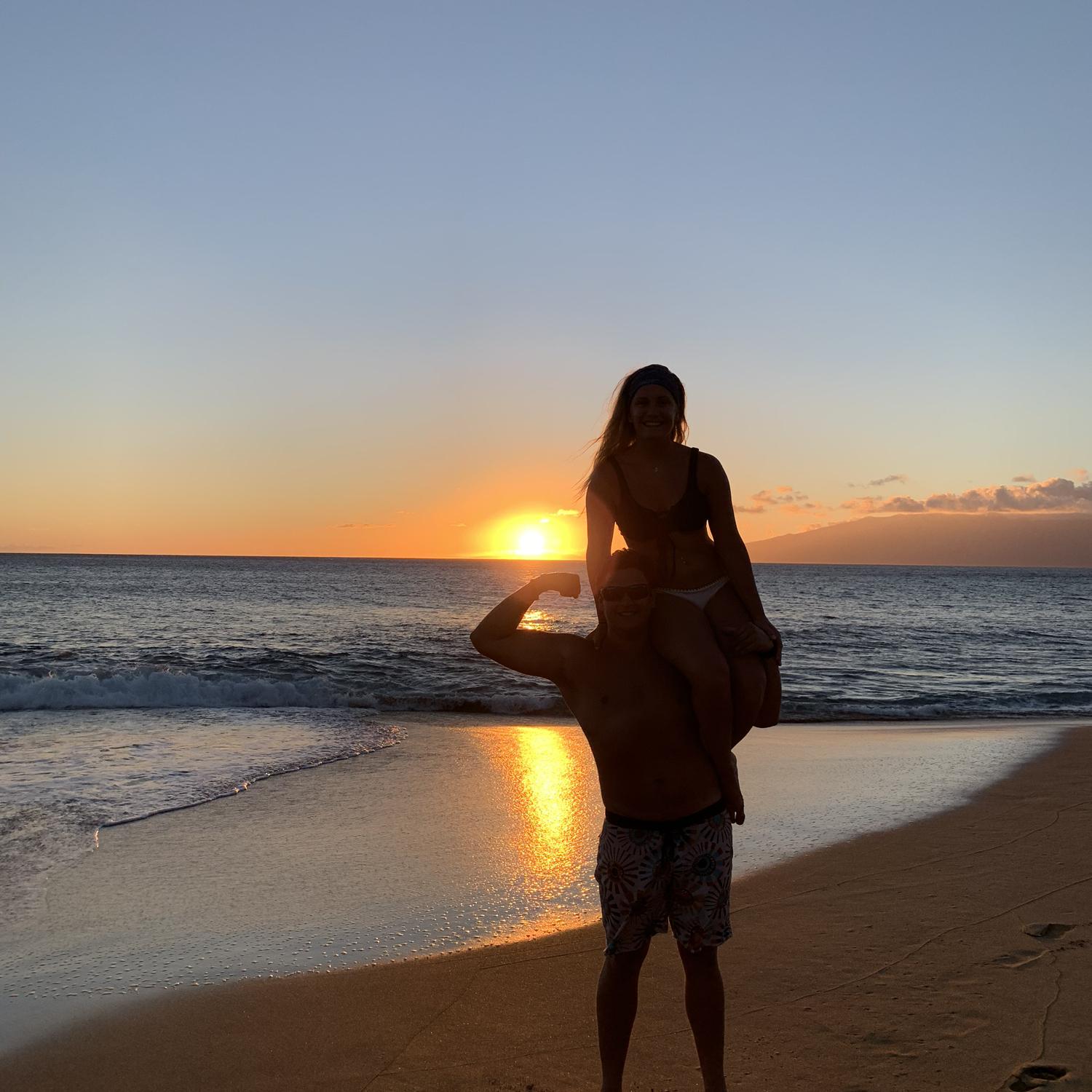 Nothing beats a Hawaiian sunset