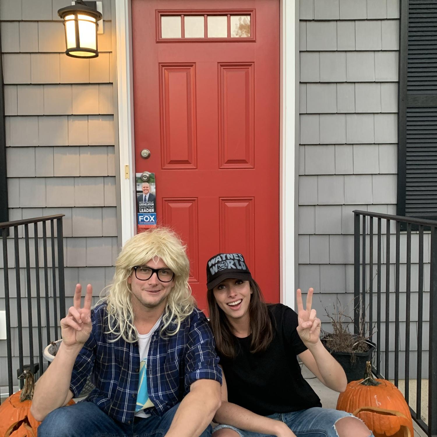 What started as a low key Halloween party in our backyard has now become an annual event that all of our close friends look forward to!