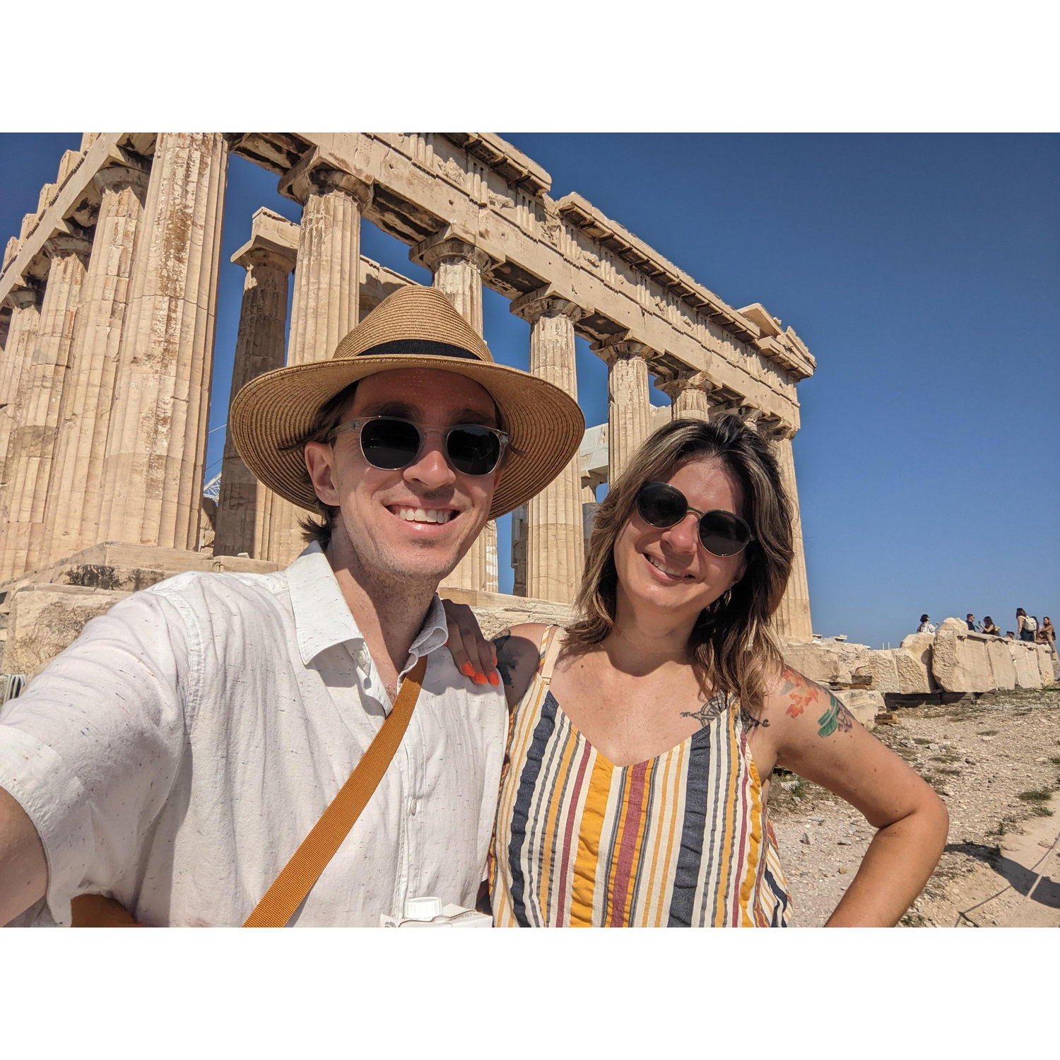 Our first trip overseas and we got to see the Acropolis!