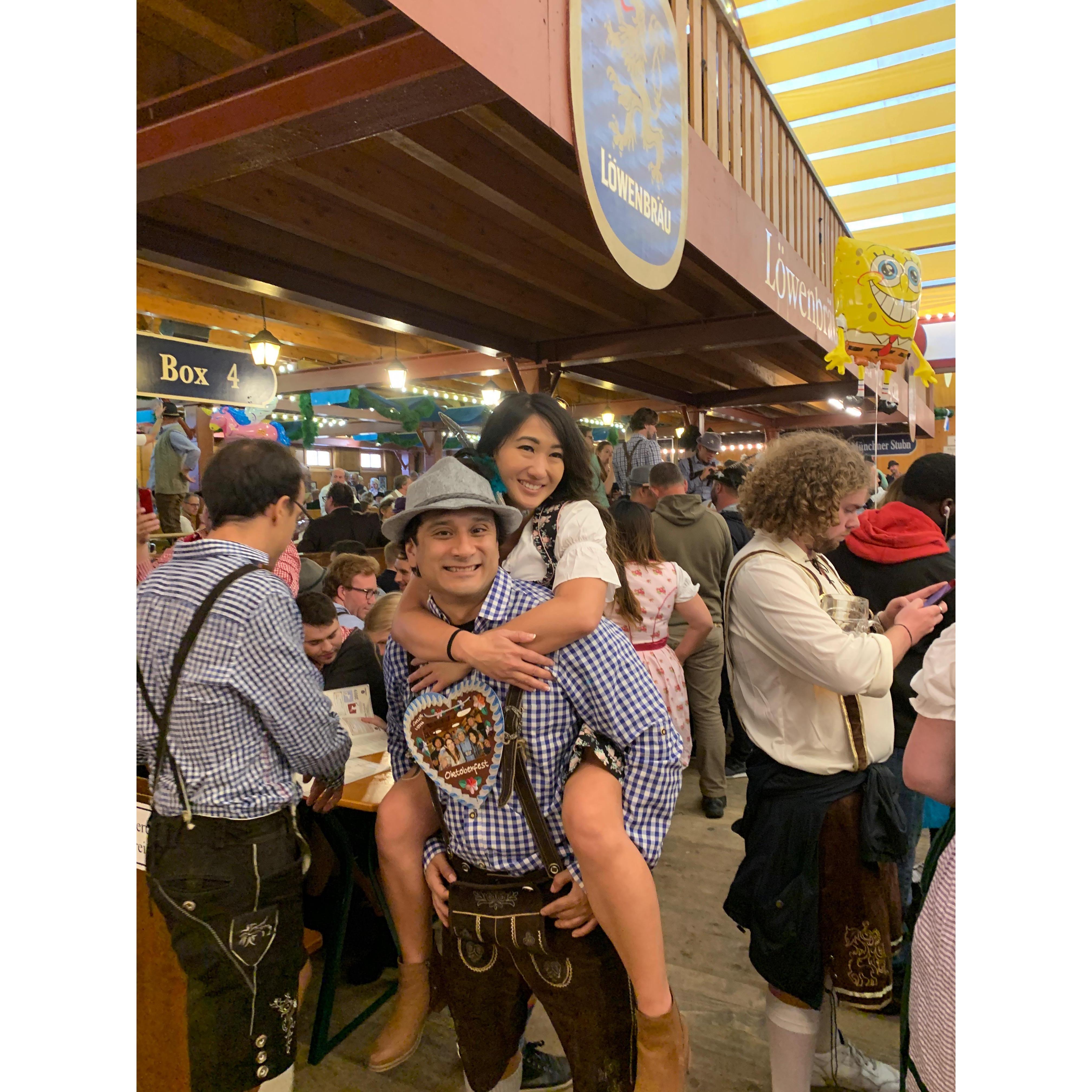 Partying with the Germans at Oktoberfest in Munich