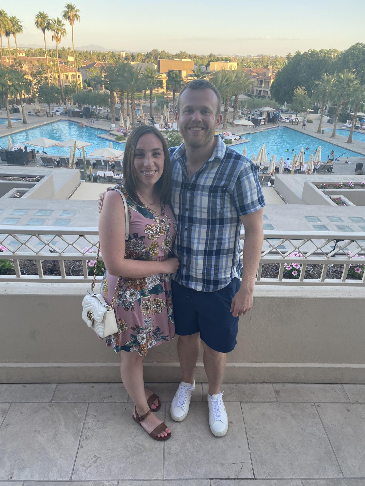This is the view from The Phoenician's main bar...highly recommend.