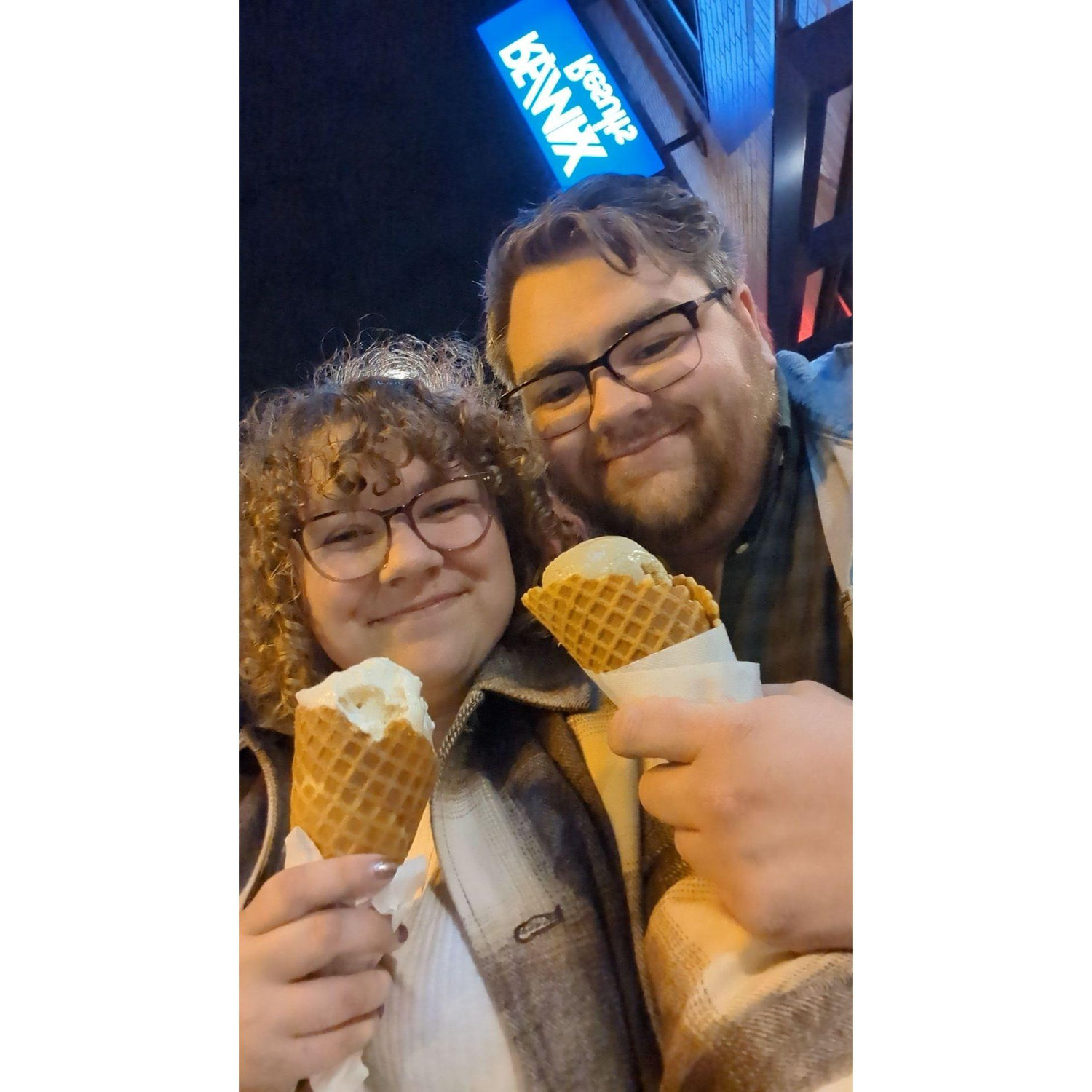 A first of many walks to enjoy Grand Ole Creamery.