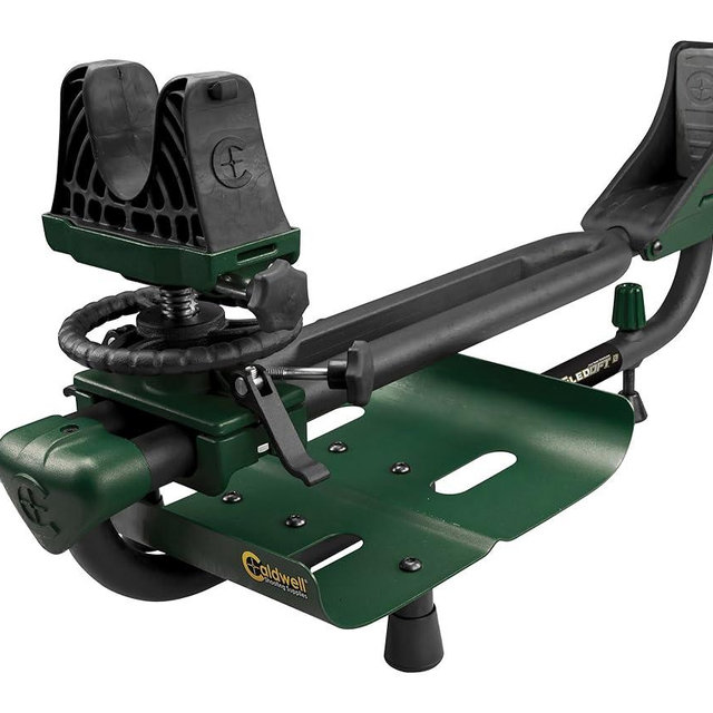 Caldwell Lead Sled DFT 2 Rifle Shooting Rest with Adjustable Ambidextrous Frame for Recoil Reduction, Sight in, and Stability