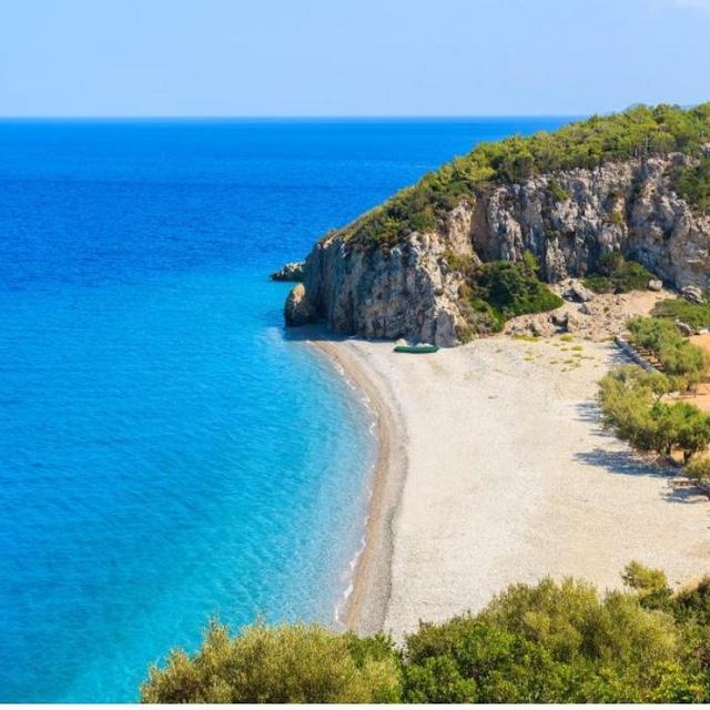 Honeymoon Excursion: Beach Day in Patmos