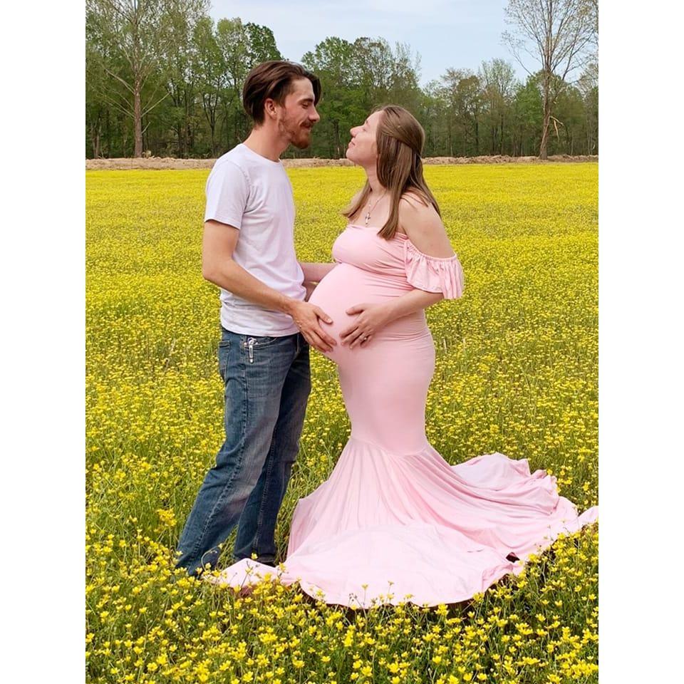 Baby Girl was due any day in this photo! We couldn't have been more in love with each other than this.
