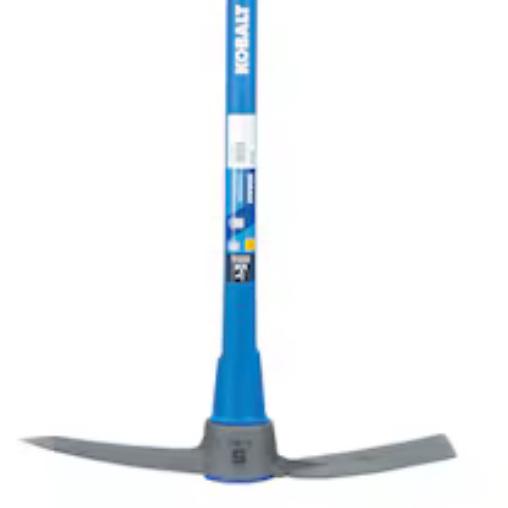 Kobalt 5-lb Steel Pick mattock with 36-in Fiberglass Handle