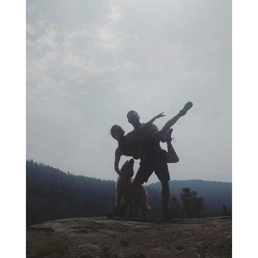 Hiking in our favorite place, Tahoe