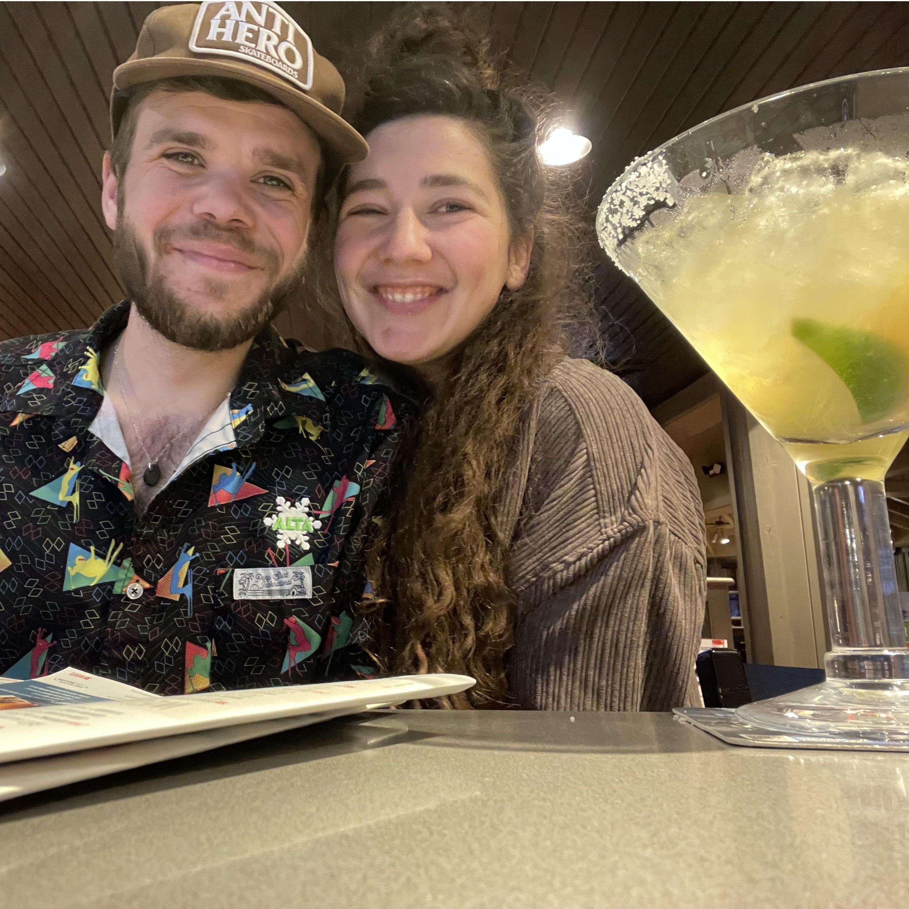 our first chili's date (also probably our last)