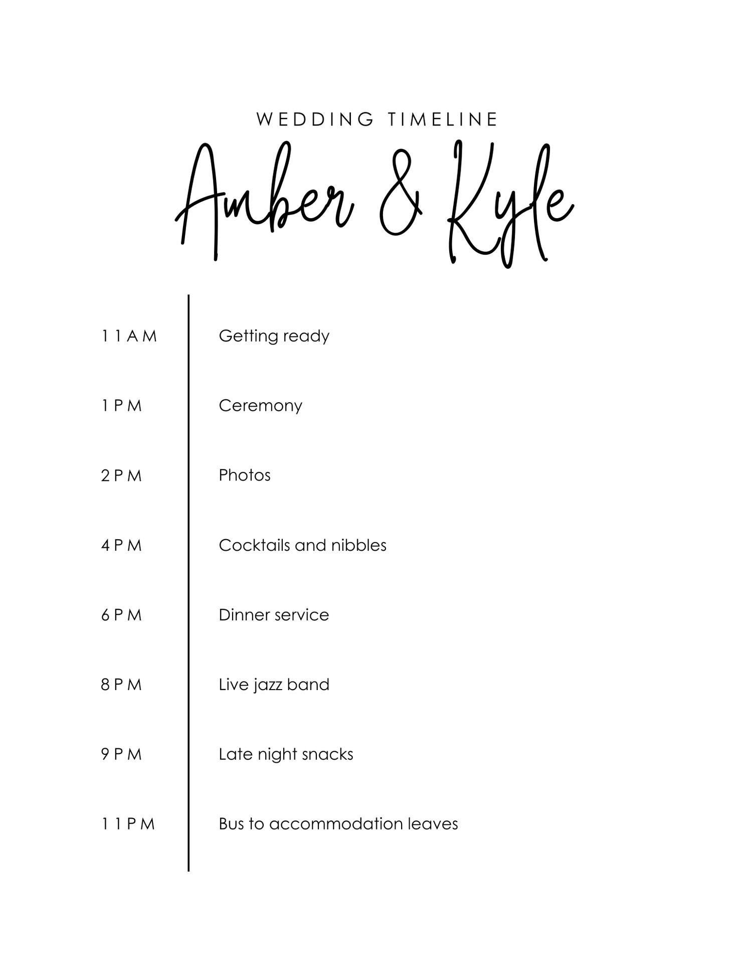 The Wedding Website of Amber Diel and Kyle Smith