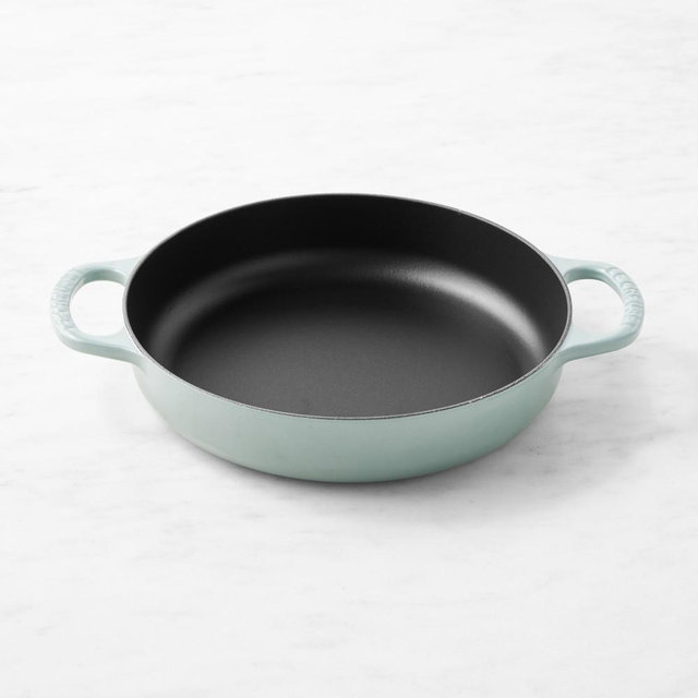 Le Creuset Enameled Cast Iron Everyday Pan, Sea Salt