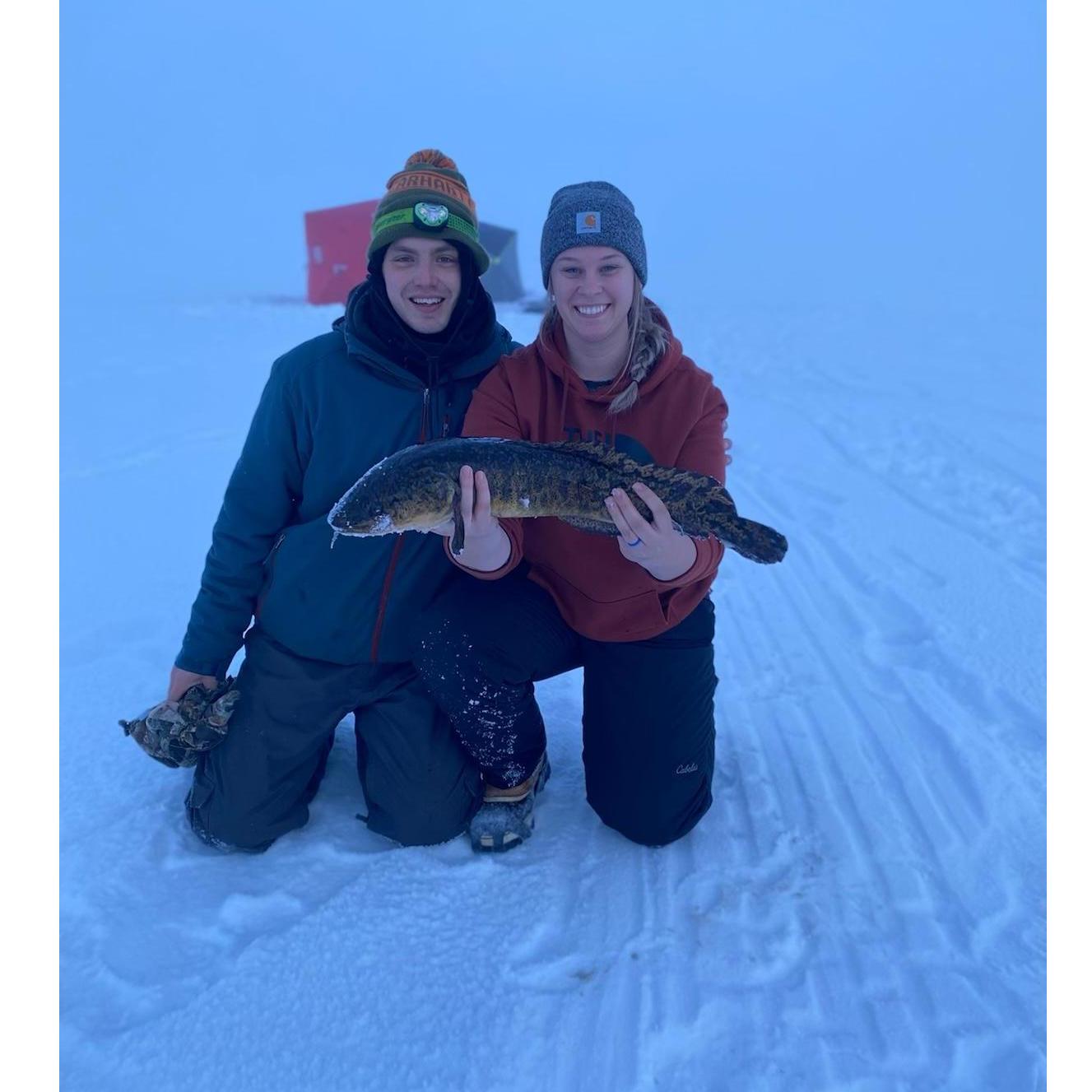 90% of our adventures involve catching fish
