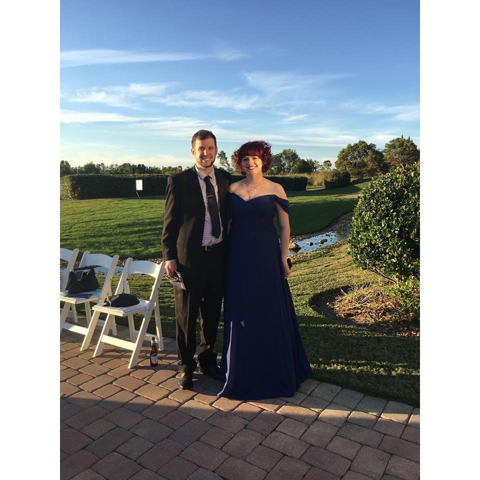This was right after Thanksgiving and my 29th birthday. I was a bridesmaid in my dear friend, Stephanie's wedding. It was a gorgeous day.