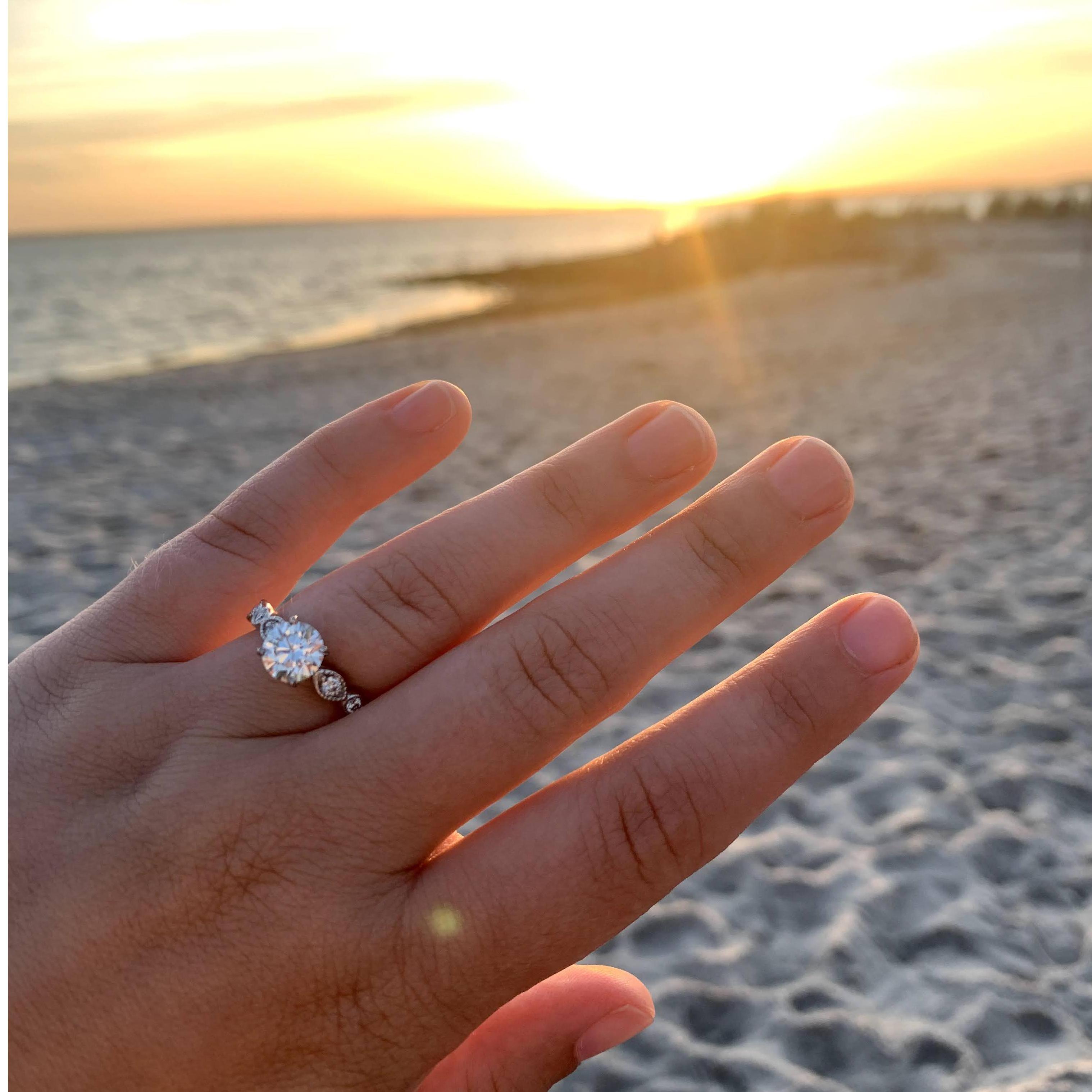 She said 'Yes!"