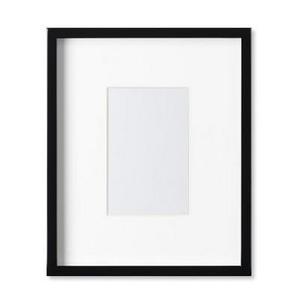 Black Lacquer Gallery Picture Frame, 4" X 6"