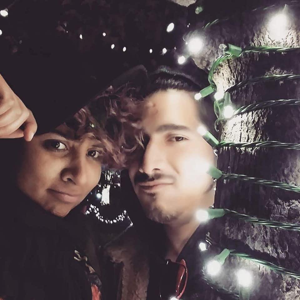 Our second date and first photo together
