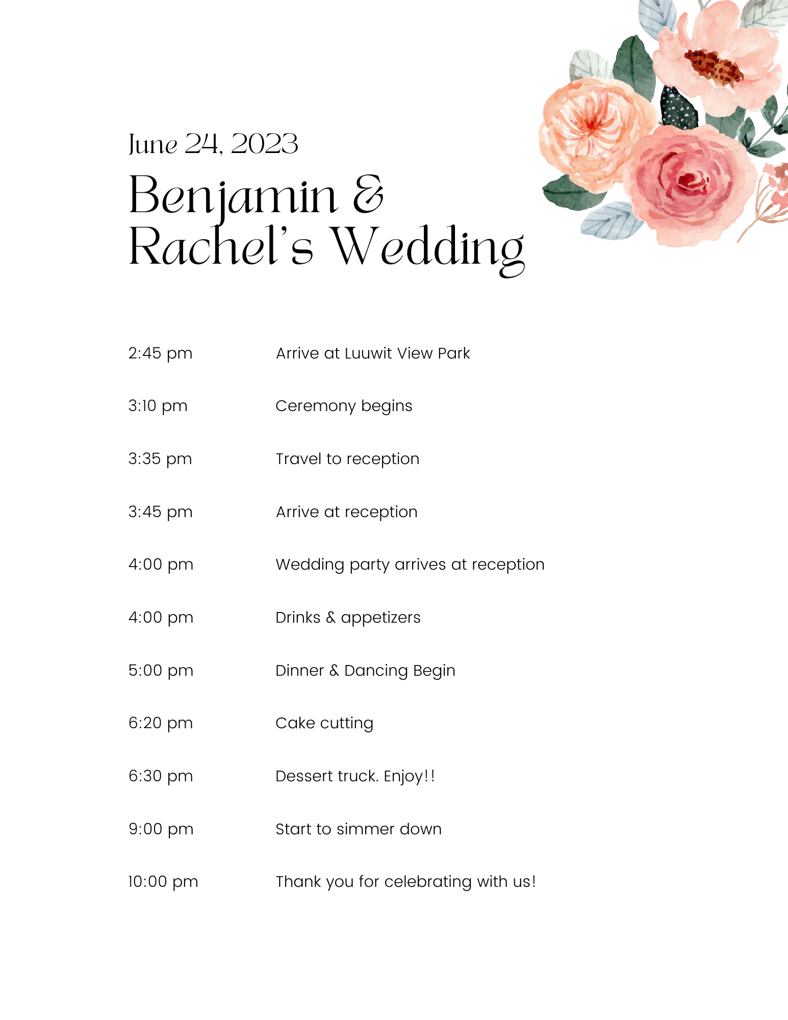 The Wedding Website of Rachel Jamison and Benjamin Guyot