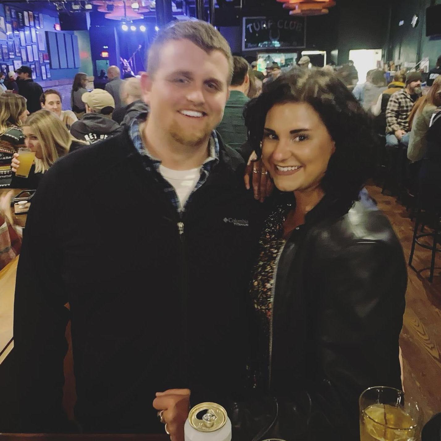 Hey! Another concert! This is a special picture because this was the night we first said "I love you" <3