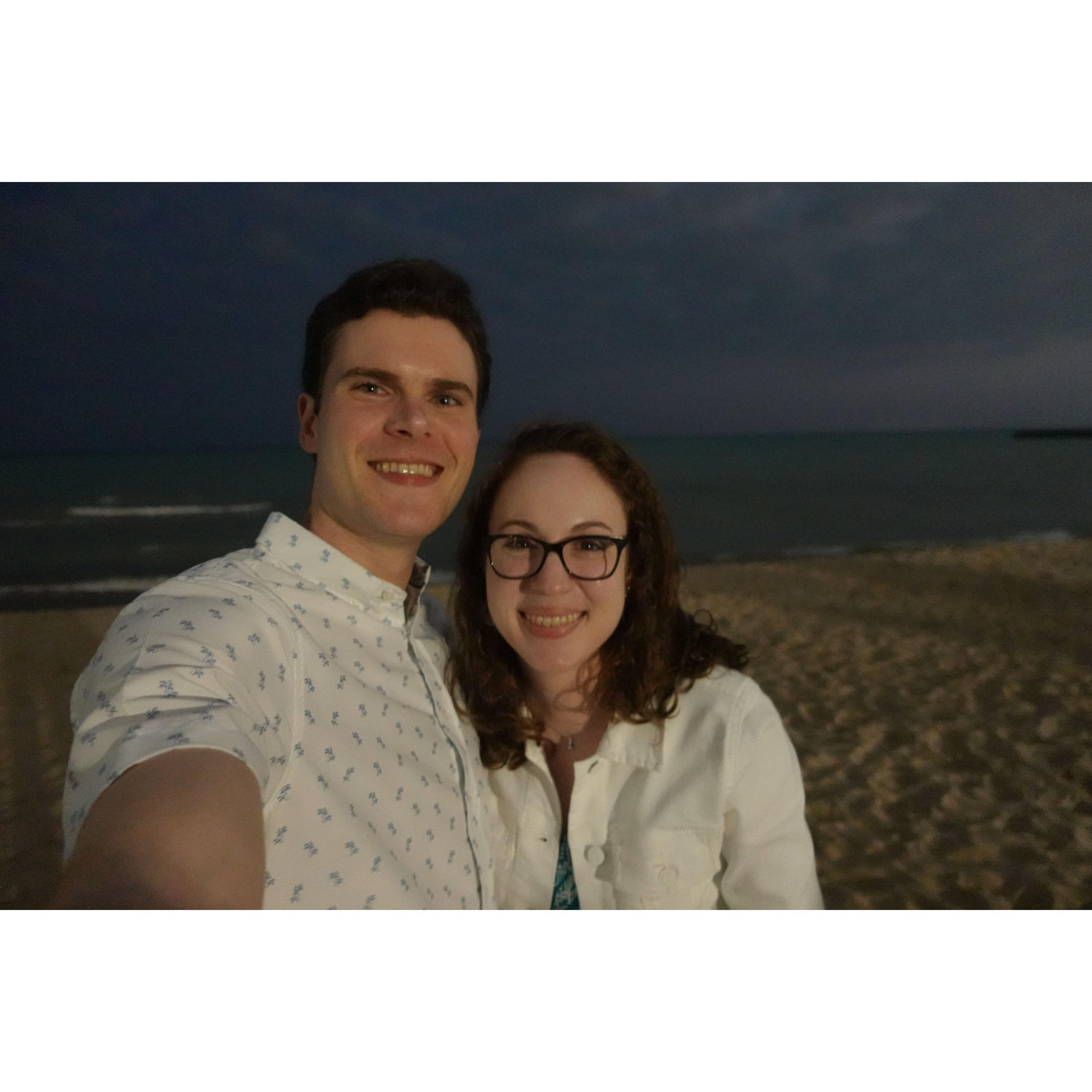 Our engagement! - Evanston - July 2024