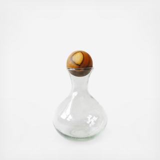 Roly Poly Carafe with Teakwood Stopper