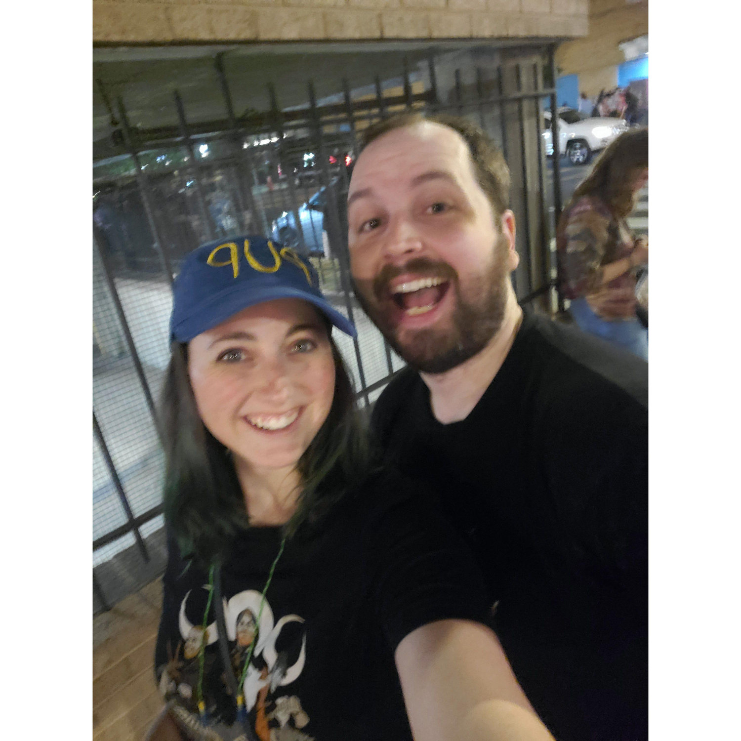 We always love grabbing a post-concert selfie!