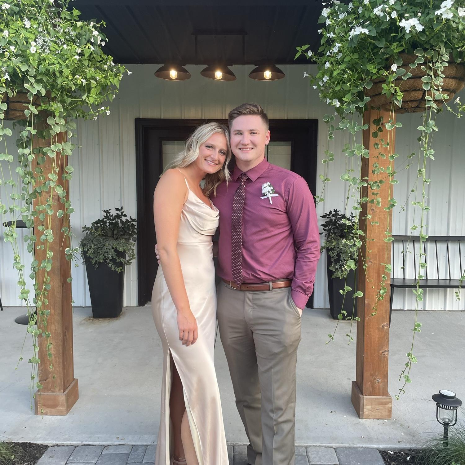 Our first wedding together 🤎
