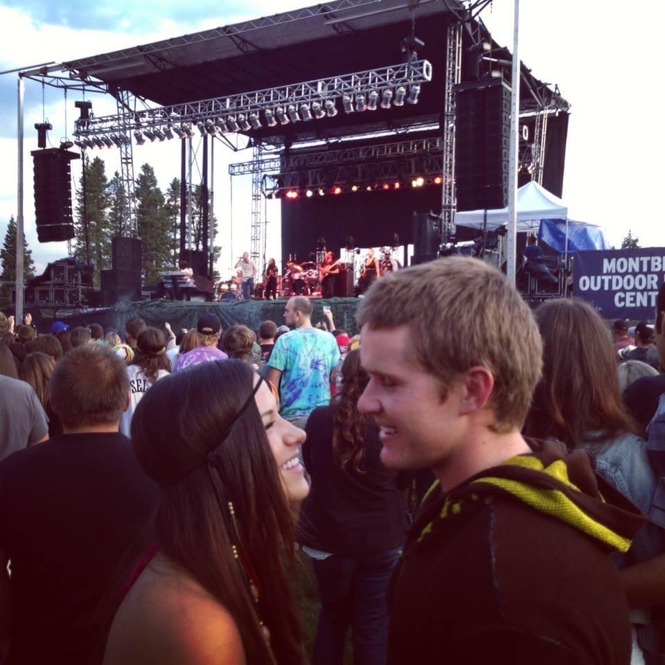 One of many concerts enjoyed together - 2013