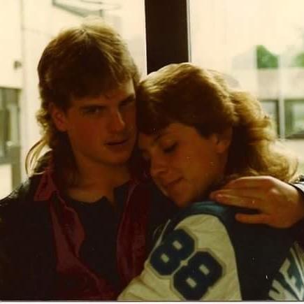 Matching mullets!