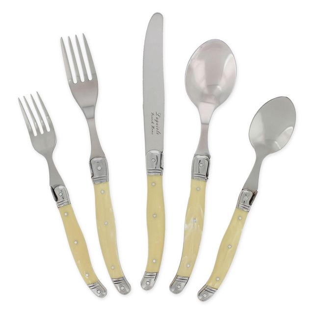 Laguiole® by French Home 20-Piece Flatware Set in Ivory