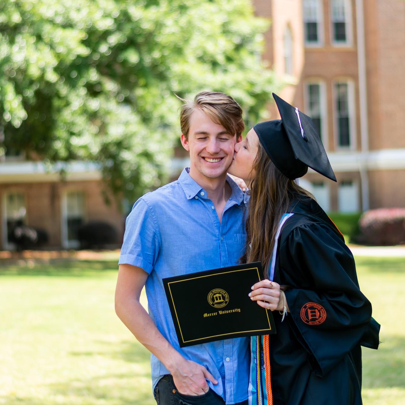 Mercer undergrad graduation, May 2021