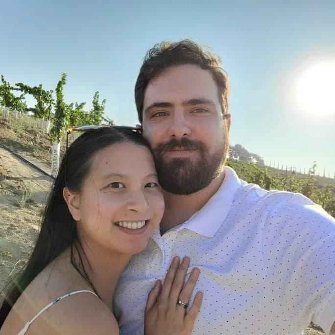 Celebrating our first wedding anniversary in Temecula