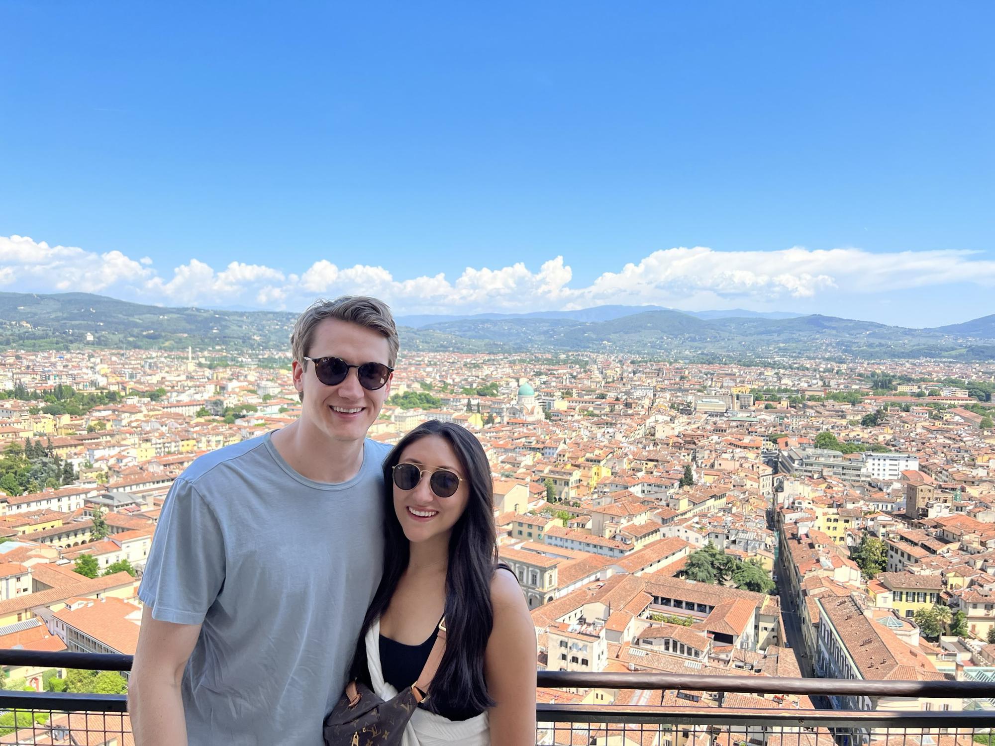 Florence, Italy - the day before we got engaged
