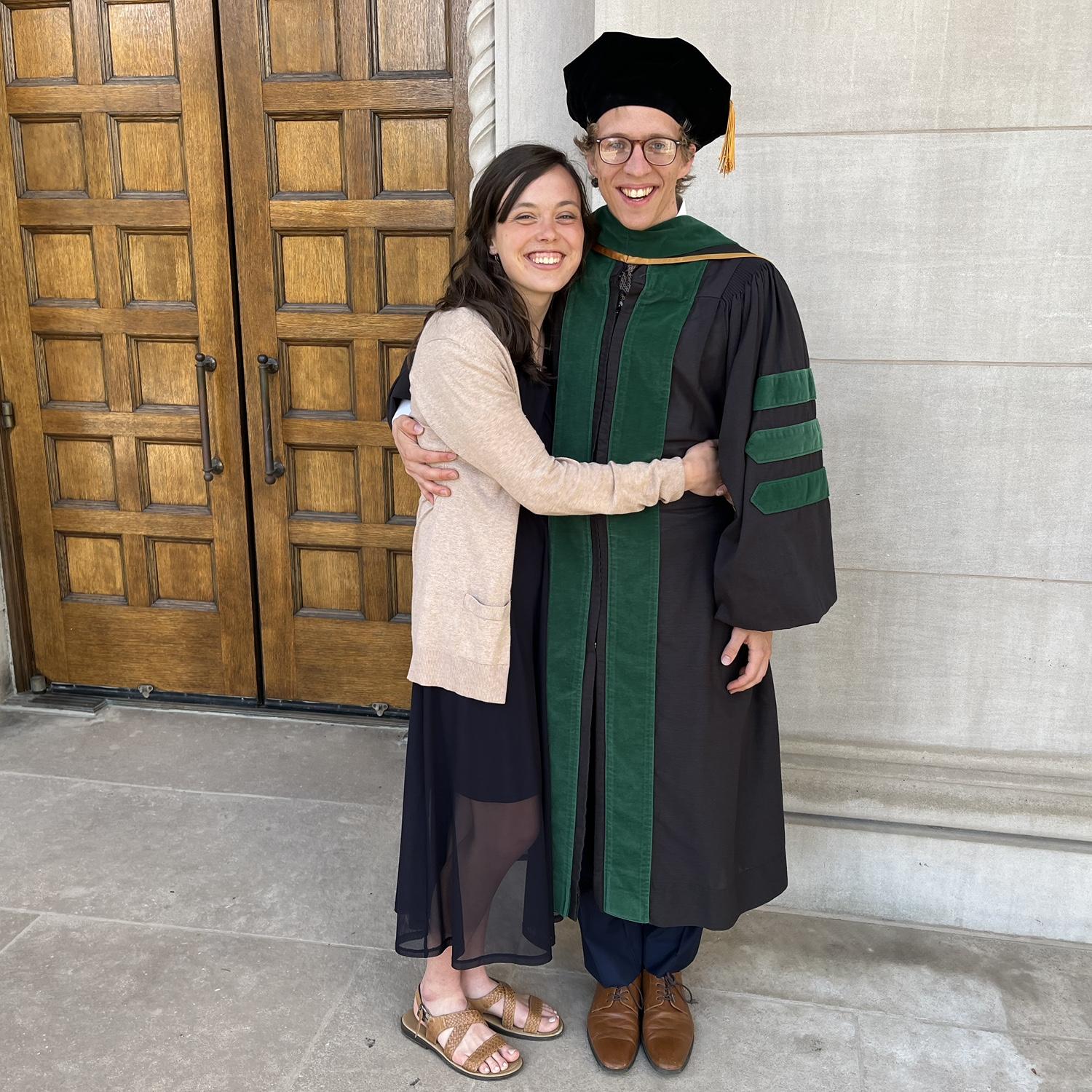 When Kenny graduated med school!! May 1, 2026.