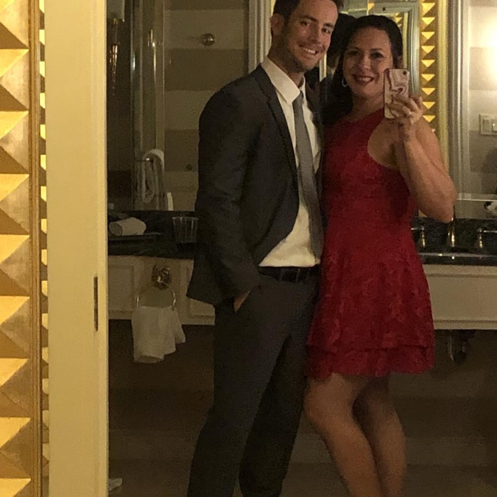 Vegas during COVID, we love dressing up together!