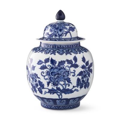 Chrysanthemum Ginger Jar