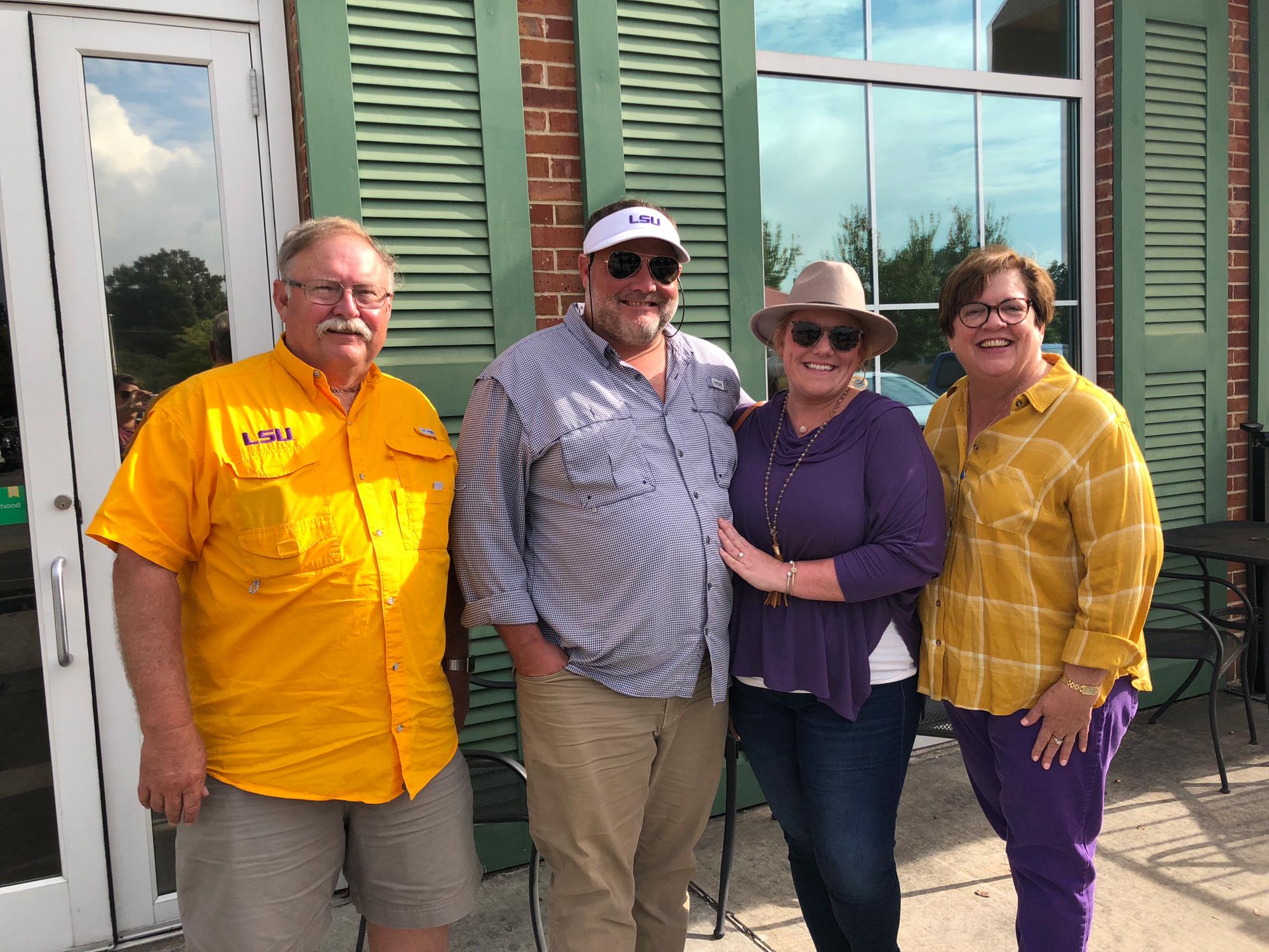 The couple met Seth's parents for breakfast the following morning to share the proposal story!