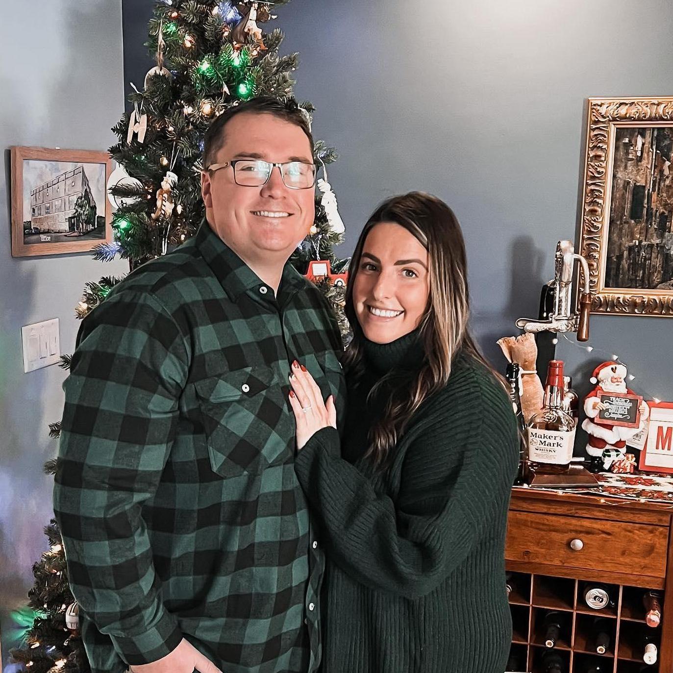 Our first Christmas Engaged!