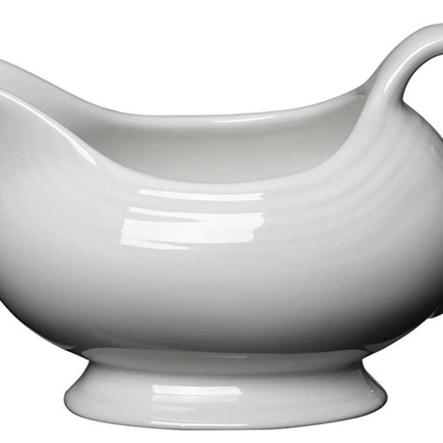 Fiesta 18-1/2-Ounce Sauceboat, White