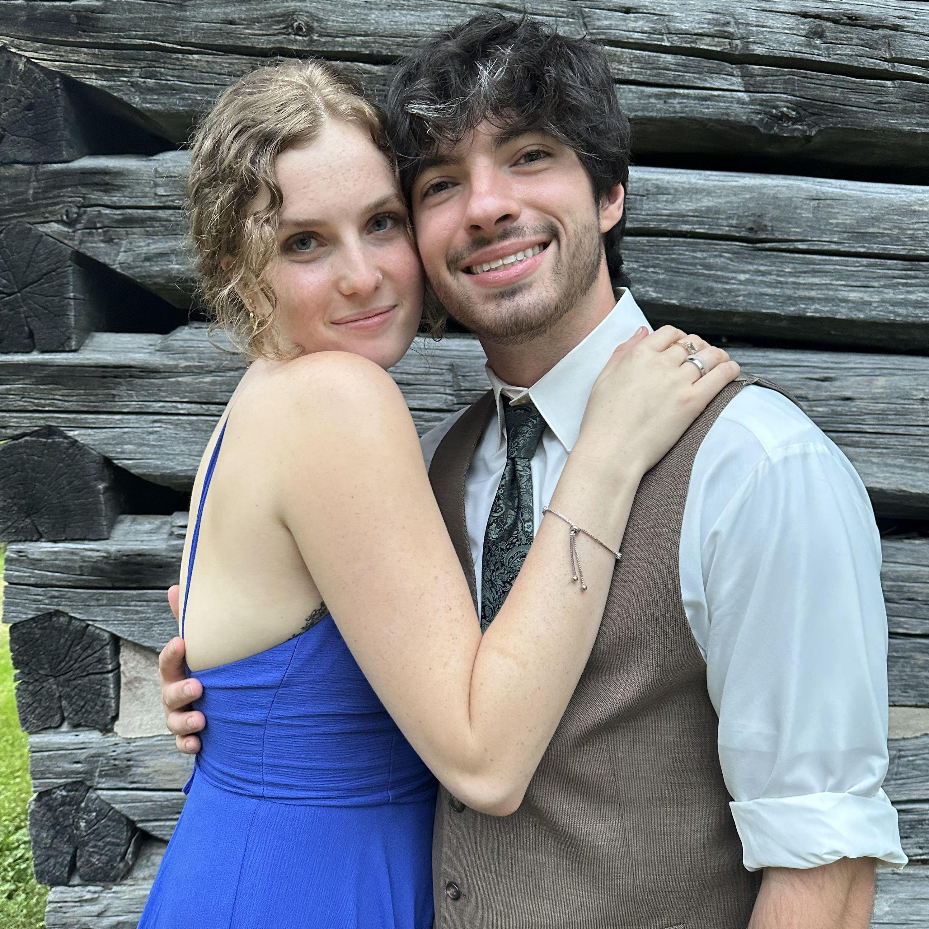 first time as wedding dates!