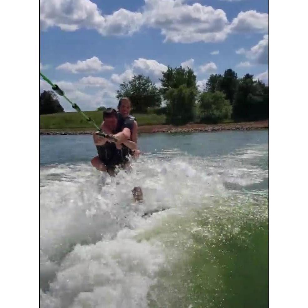 Attempting to double surf