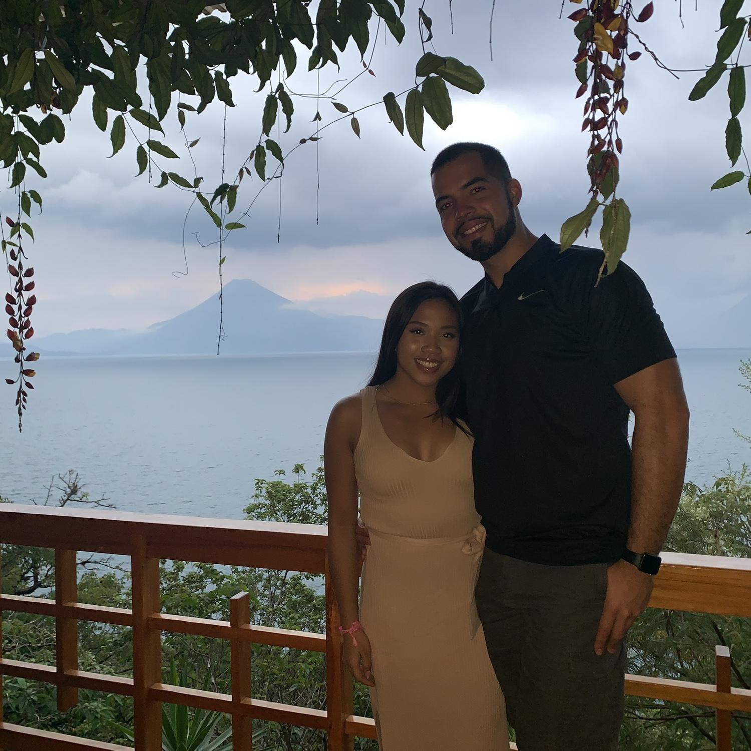 Volcanic views in Lake Atitlan